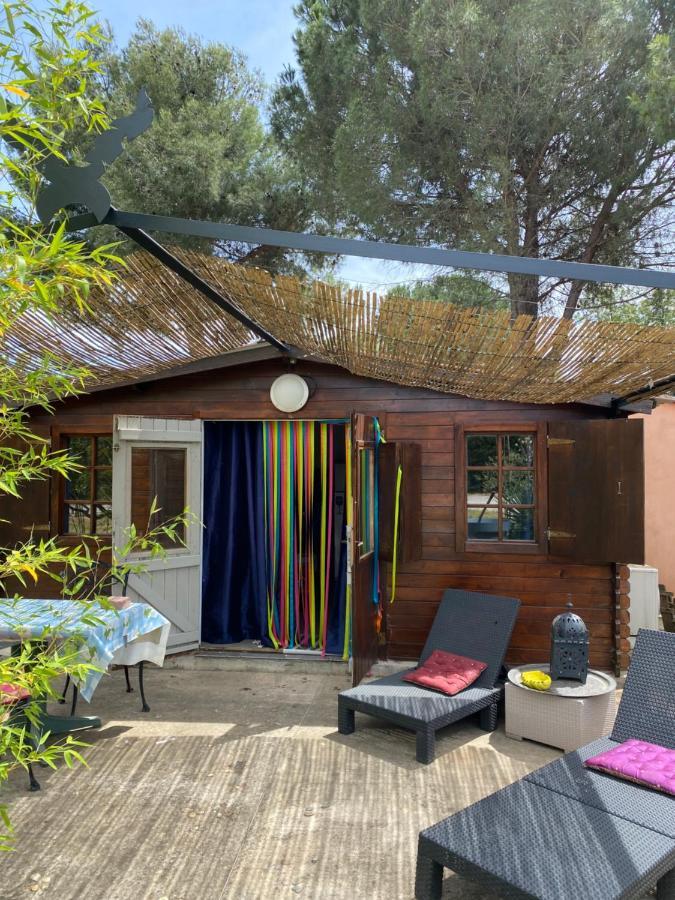 Chalet Des Oliviers 20Mn Des Plages Climatise Béziers Kültér fotó