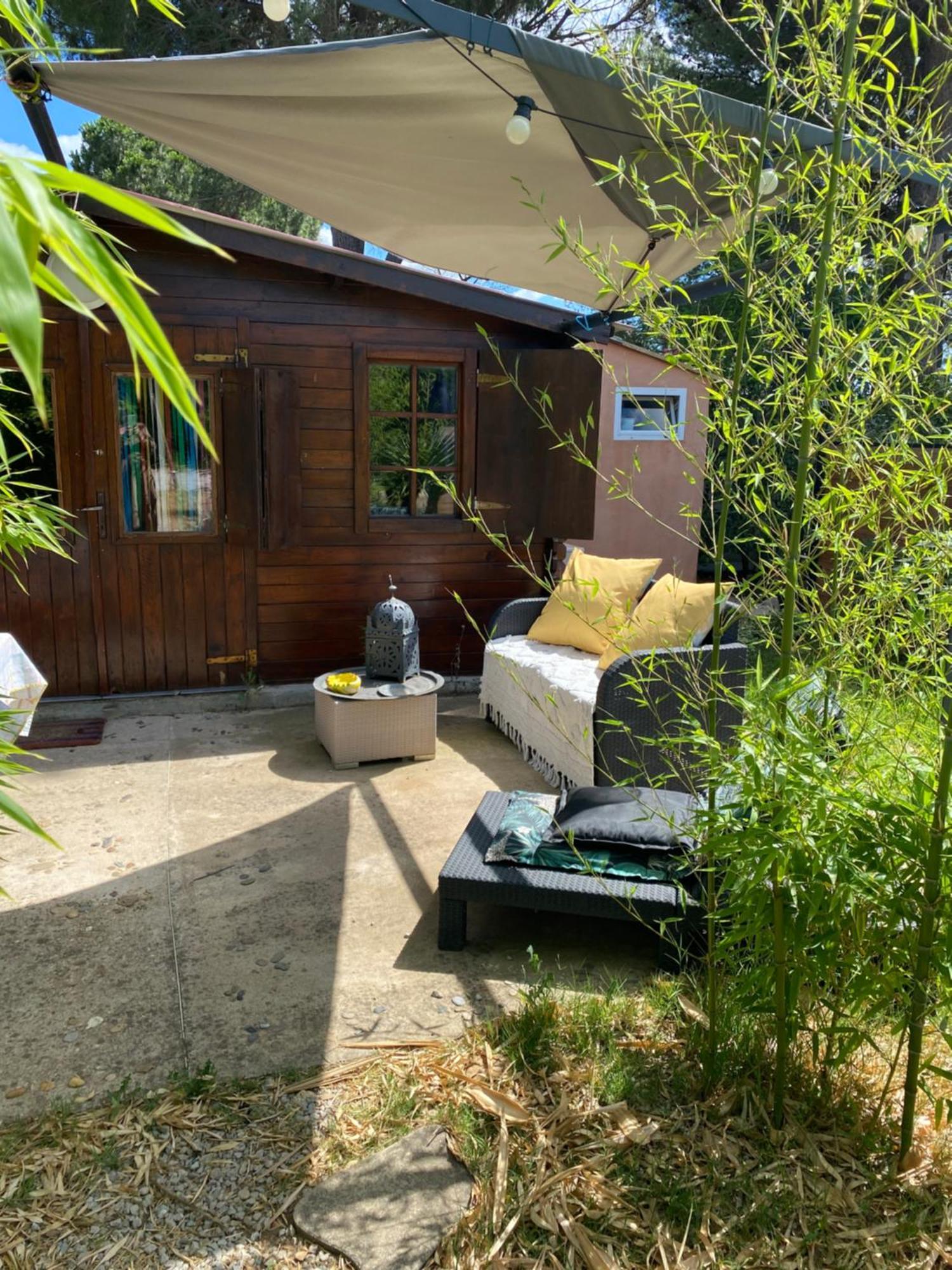 Chalet Des Oliviers 20Mn Des Plages Climatise Béziers Kültér fotó